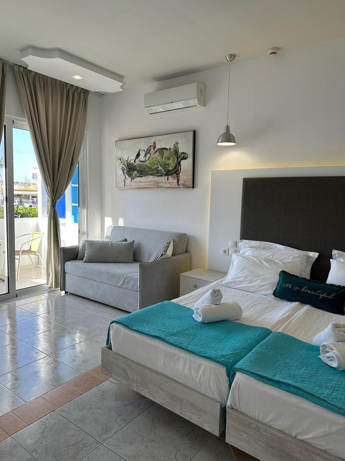Apollonio Suites & Rooms Faliraki Rhodes Szoba fotó